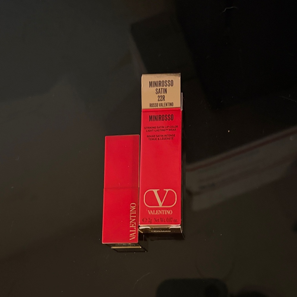 Valentino Red Satin MiniRosso Lipstick